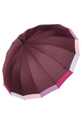 Зонт жен. Umbrella 2161-4 полуавтомат трость оптом